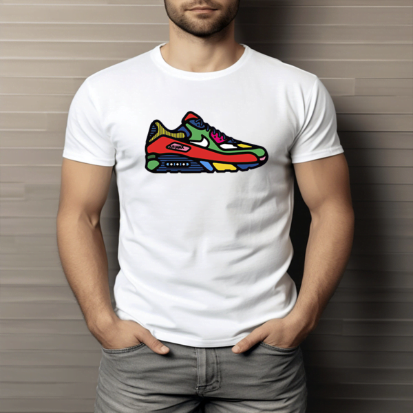 NIKE T Shirt Air Max Sneakers 4 1