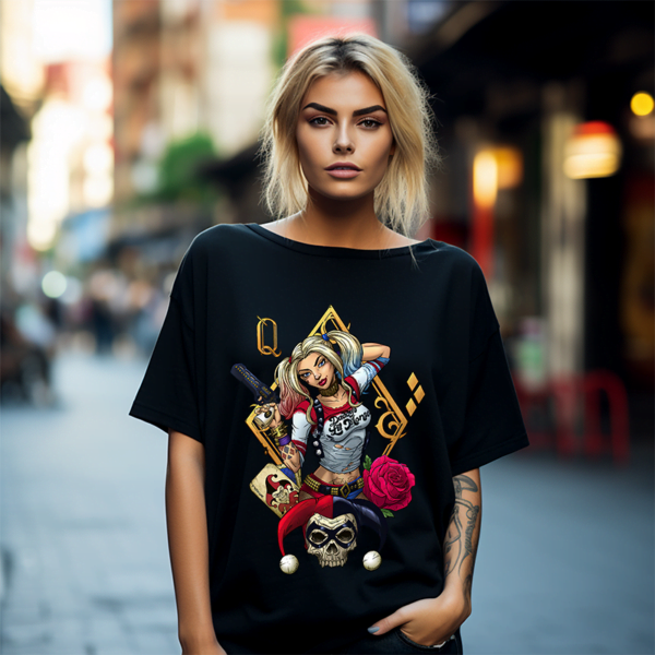 T Shirt Harley Quinn Suicide Squad – Unisexe 3