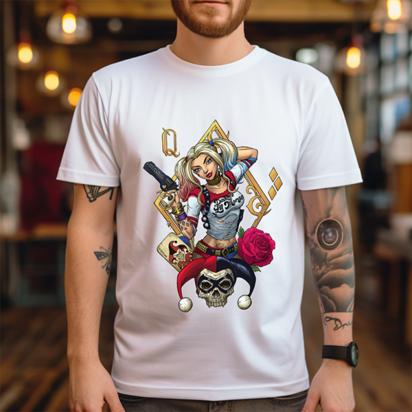 T Shirt Harley Quinn Suicide Squad – Unisexe 4