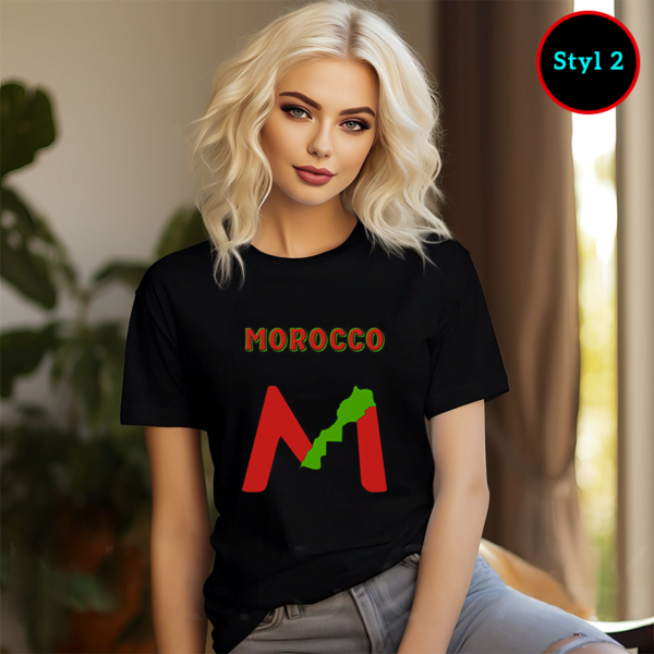 T shirt Morocco drapeau du Maroc fierte marocaine 1