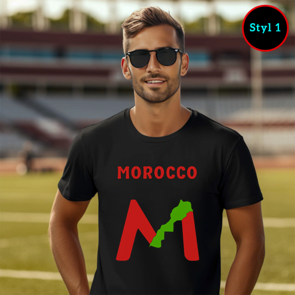 T shirt Morocco drapeau du Maroc fierte marocaine 3 1