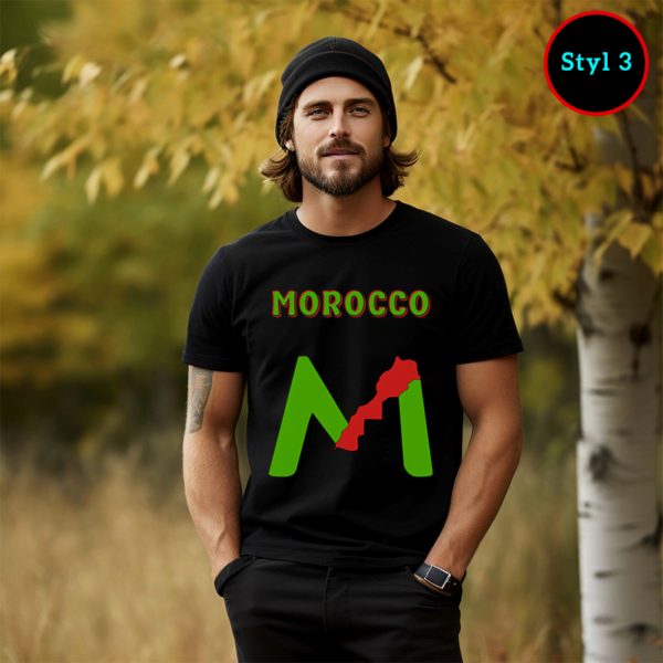 T shirt Morocco drapeau du Maroc fierte marocaine 5