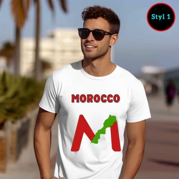 T shirt Morocco drapeau du Maroc fierte marocaine 6 1