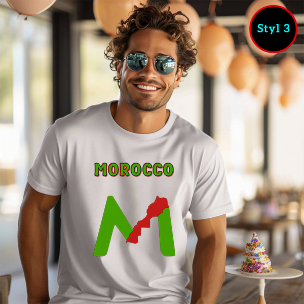 T shirt Morocco drapeau du Maroc fierte marocaine 8 1