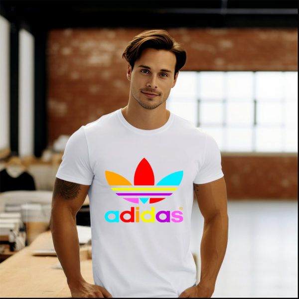 T Shirt Adidas Multicolore 6