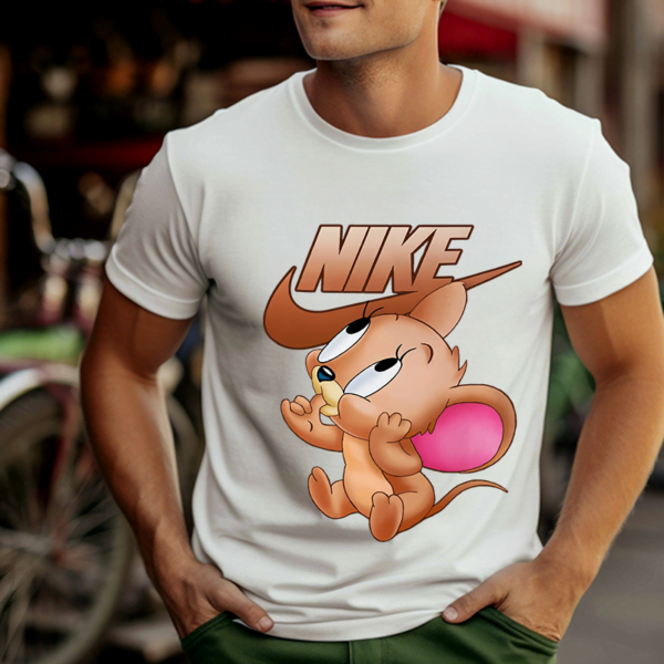 Jerry Mouse Nike Just Do It Chemise Tom et Jerry 3