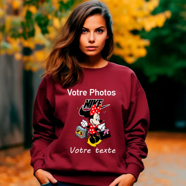 Sweat personnalise Photo et