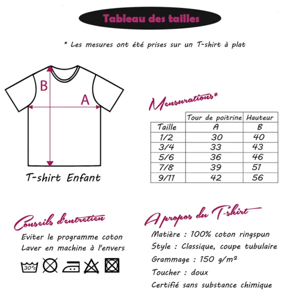 TK300 Exact 150 Kids BC Collection T shirt enfant