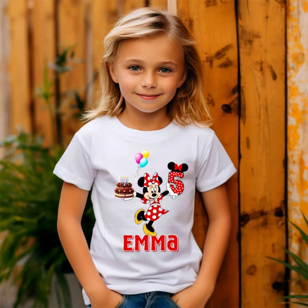 t shirt personnalise anniversaire enfant