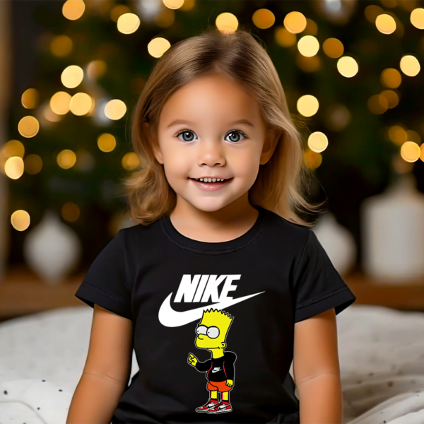 T shirt Bart Simpson Nike Just Do It 2