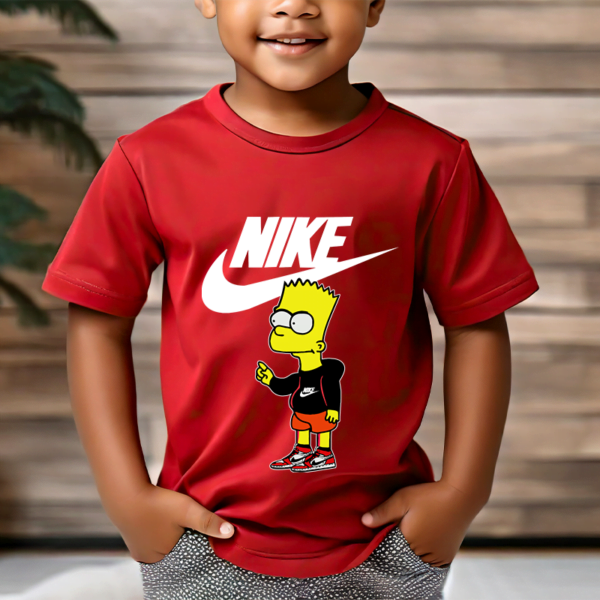 T shirt Bart Simpson Nike Just Do It 3