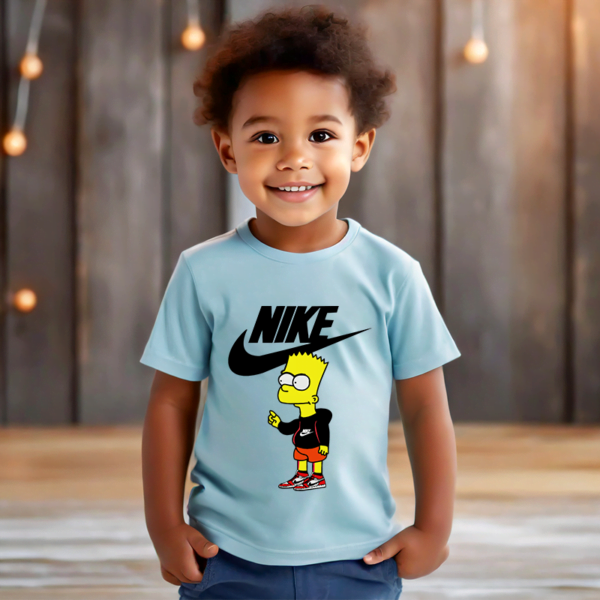 T shirt Bart Simpson Nike Just Do It