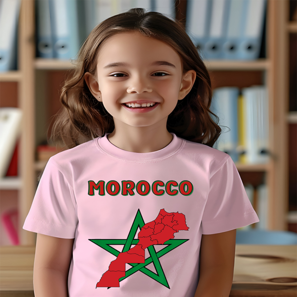 t shirt maroc drapeau du maroc 3