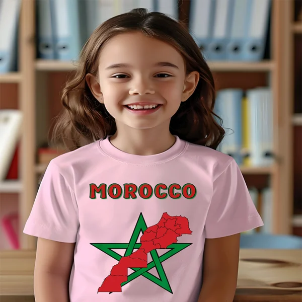 t shirt maroc drapeau du maroc 3